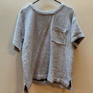 Madewell Top (linen/cotton blend)